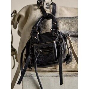 FREE PEOPLE We The Free Micro Emerson Mini Bag in Black NWT